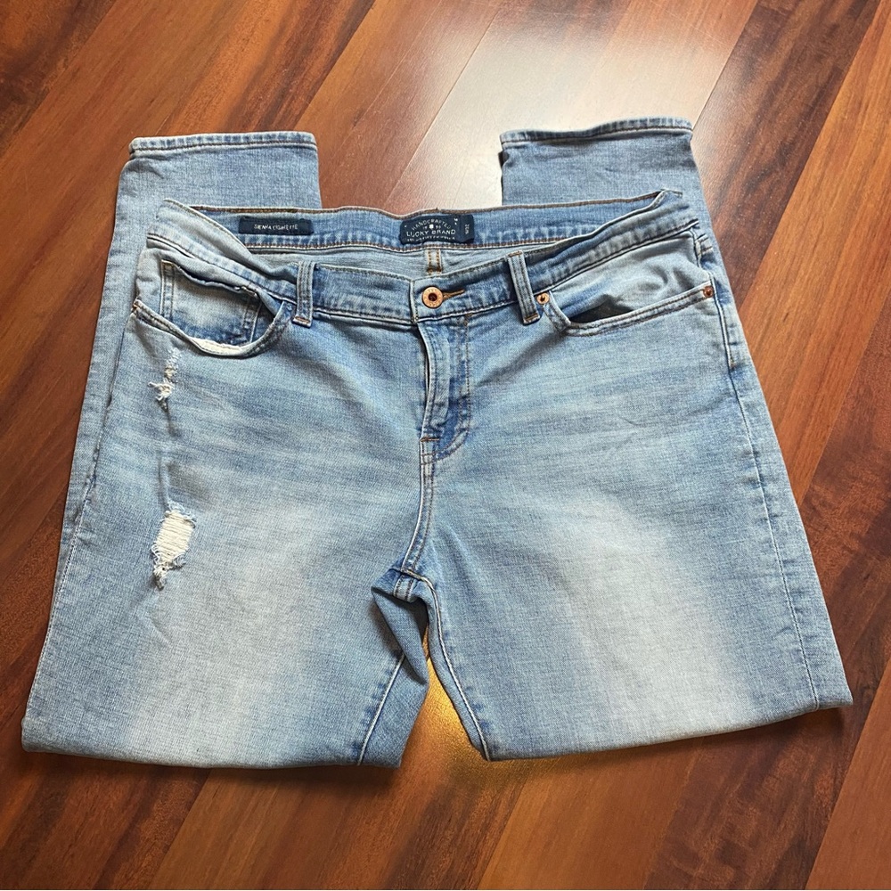Lucky Brand Sienna Cigarette jeans 14/32